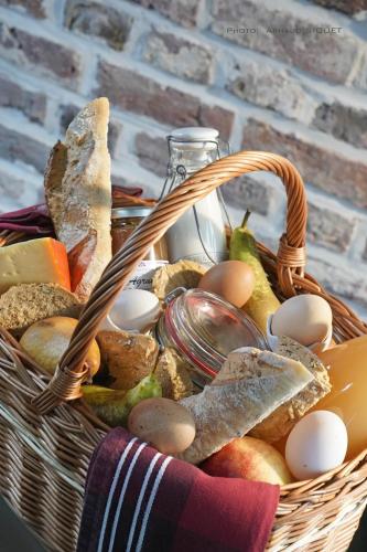 Jídlo v prázdninového domu nebo okolí