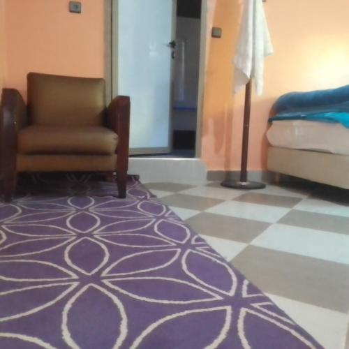 Cama o camas de una habitación en ESPACE INOV IMILCHIL