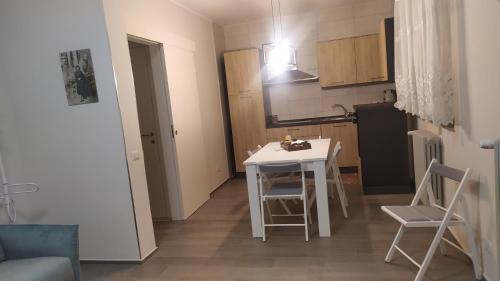 Kuchyň nebo kuchyňský kout v ubytování B&B Walter & Chiara