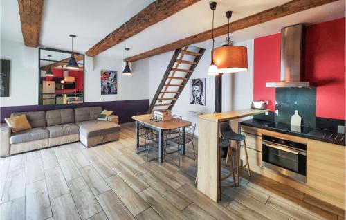 Nice home in Capestang with WiFi and 2 Bedrooms