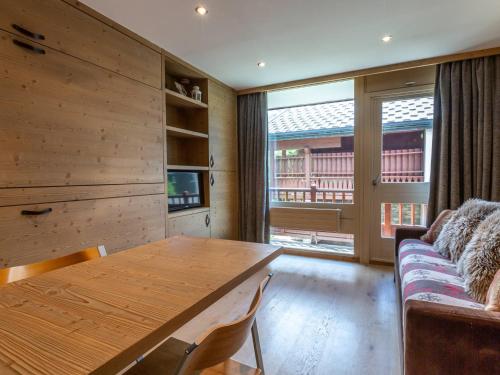 Studio chaleureux et élégant, front de neige à Val d'Isère, proche centre et pistes
