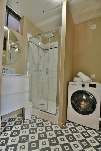 Kúpeľňa v ubytovaní La Jetée Appartement Vue Mer