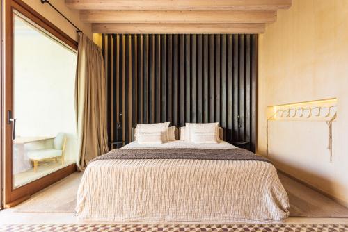 Hotel Rural Xerecaにあるベッド