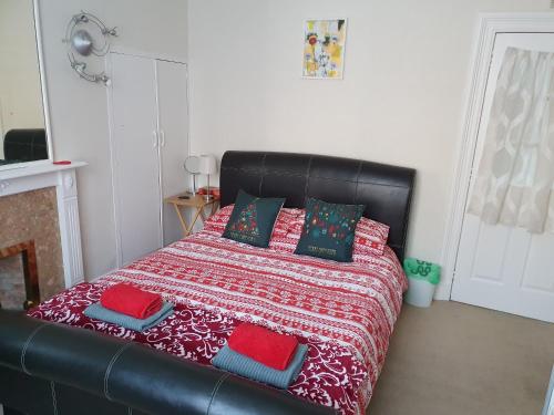 Cama o camas de una habitación en Alastrean Flat