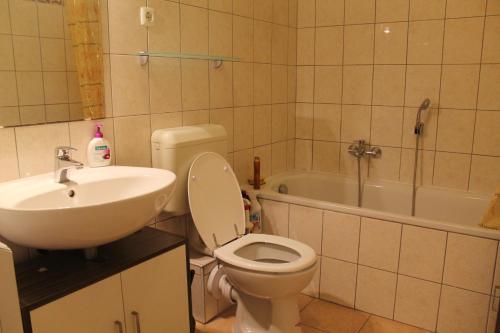 Ванная комната в Erkel Apartment
