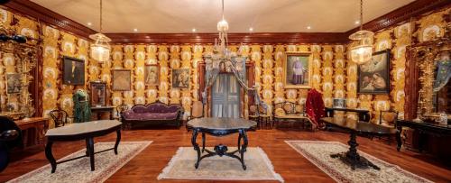 Posezení v ubytování Casa Bolívar Hotel Museo
