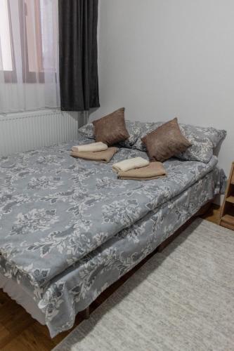 Postel nebo postele na pokoji v ubytování Vila MMBS