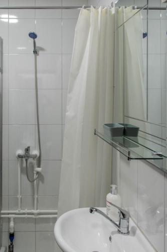 Koupelna v ubytování Vila MMBS