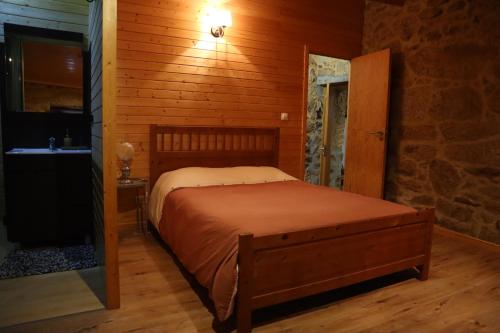 Ліжко або ліжка в номері Casa do Soito.