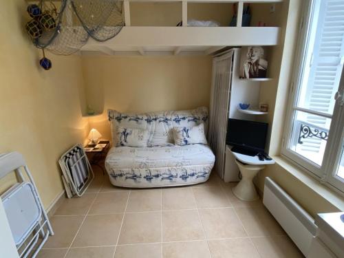 Studio cosy à 50m de la plage à Cabourg, 3 pers, tout équipé - FR-1-487-330