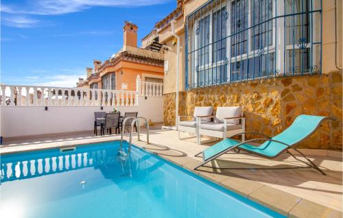 The swimming pool at or close to 3 Bedroom Cozy Home In Orihuela