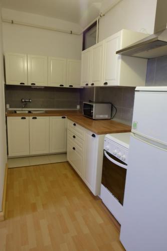 Η κουζίνα ή μικρή κουζίνα στο Apartments Golubic