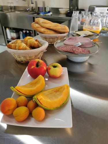 Mad på bed and breakfast-stedet eller i nærheden