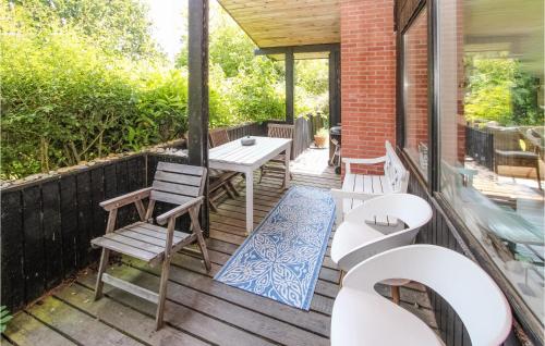 Μπαλκόνι ή βεράντα στο Stunning Home In Samsø With Wifi