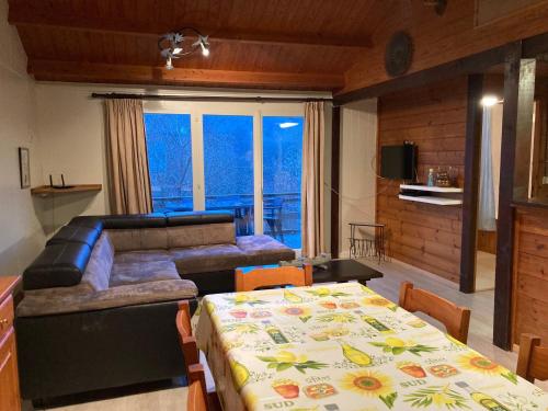 Postel nebo postele na pokoji v ubytování chalet 282 - La Boverie