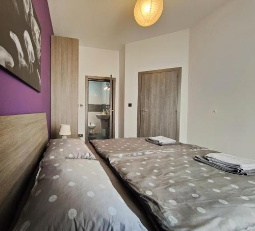 Ein Bett oder Betten in einem Zimmer der Unterkunft Dreams of Holiday. Apartment with Pool