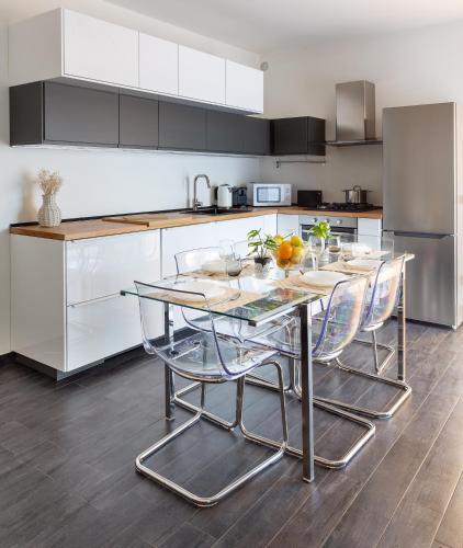 Kuchyň nebo kuchyňský kout v ubytování Casa Massima Suite 4