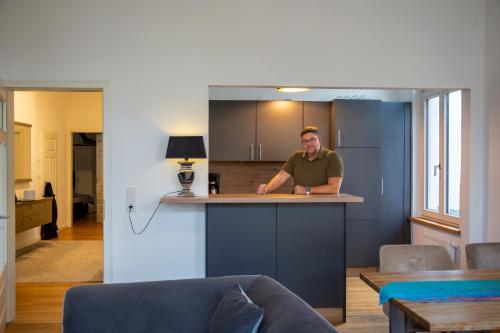 Fotografie z fotogalerie ubytování Modernes City-Apartment mit Blick in den Park und 2 Bäder H9 v destinaci Oldenburg