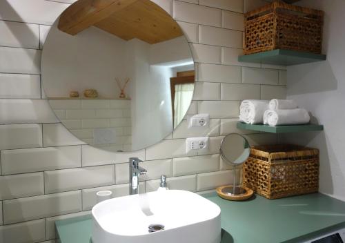 Et badeværelse på La Smeraldina - Casa vacanze
