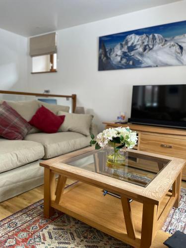 Μια τηλεόραση ή/και κέντρο ψυχαγωγίας στο Chalet Oryx