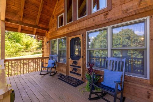Μπαλκόνι ή βεράντα στο Beaver Rock Lodge