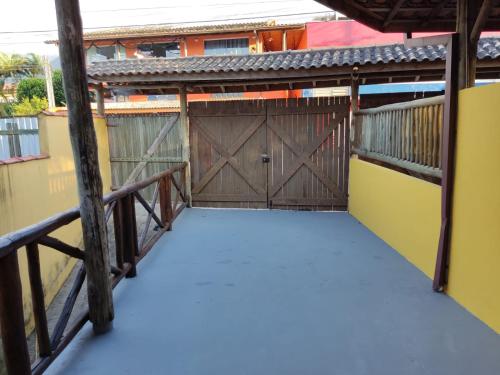 Μπαλκόνι ή βεράντα στο Studio Casa do Monge Ilhabela