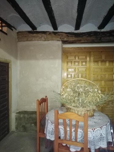 Katil atau katil-katil dalam bilik di Casa Rural Tía Paulina