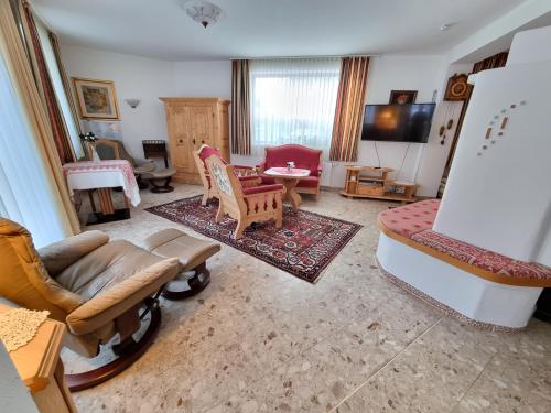 Μια τηλεόραση ή/και κέντρο ψυχαγωγίας στο Apartments Juri & Hermann 1