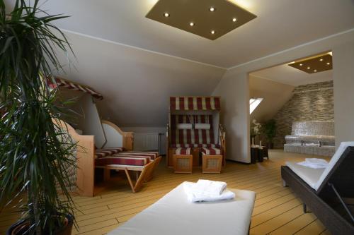 Posezení v ubytování Apartment Hotel Rüther