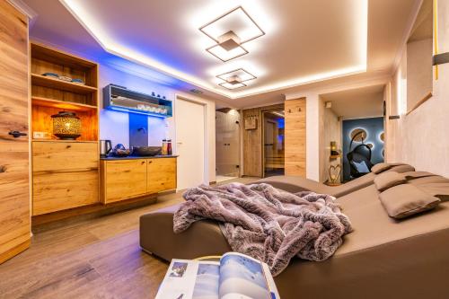 Posezení v ubytování Apparthotel Sonnenhof