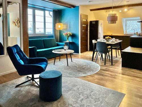 Posezení v ubytování Apartament Katarzyny Puzyńskiej