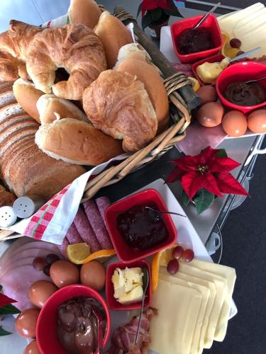 Jídlo v prázdninového domu nebo okolí