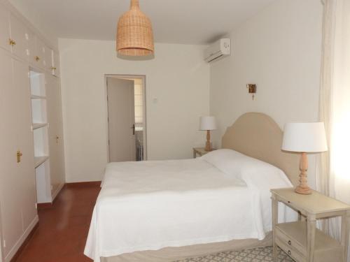 Postel nebo postele na pokoji v ubytování Casa con vistas a la Bahía de Cádiz
