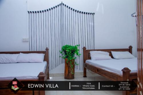 Edwin Villaにあるベッド