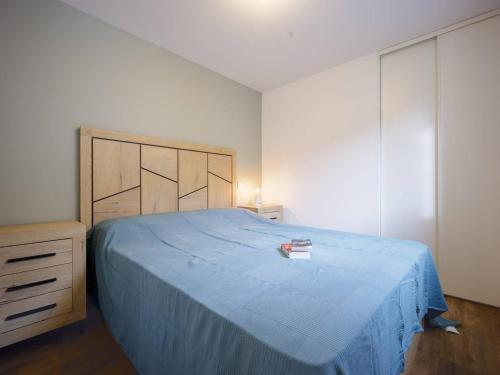 Posteľ alebo postele v izbe v ubytovaní Appartement Neuf à Loudenvielle - 6 pers, 2 ch, terrasse sud, proche télécabine et Balnéa - FR-1-695-12
