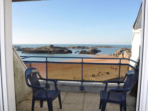 Appartement terrasse bord de mer à Trégastel avec parking - FR-1-368-19