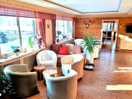 Zona de estar de Alphotel Mittersill