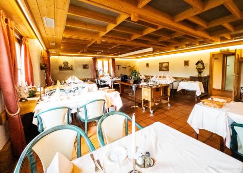 Restaurace v ubytování Auberge de la Réunion