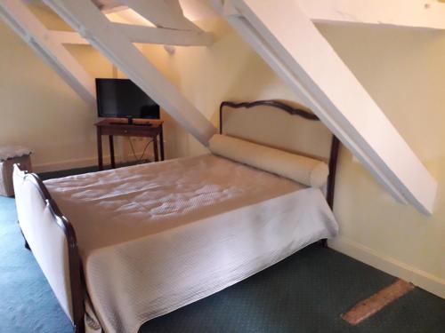 Posteľ alebo postele v izbe v ubytovaní Château de varaize