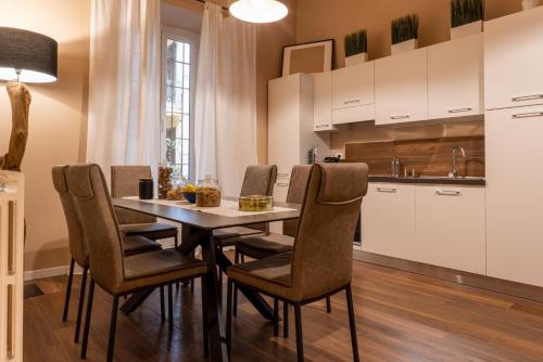 Køkken eller tekøkken på Alessandria Suites Roma