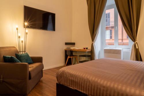 Et tv og/eller underholdning på Alessandria Suites Roma