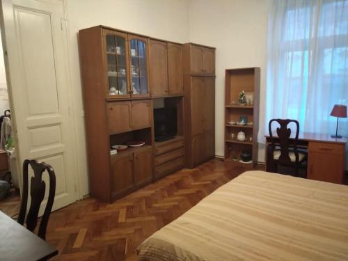 Postel nebo postele na pokoji v ubytování Apartment Center Zagreb