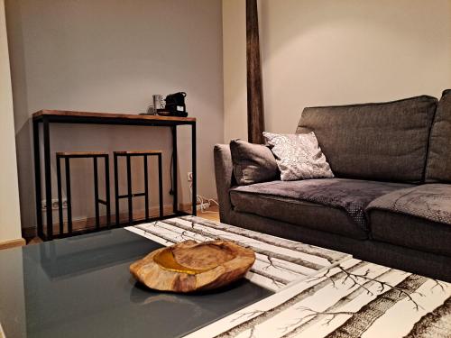Ruang duduk di Boigne Sweet Suite