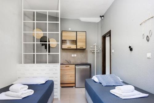 Cama o camas de una habitación en A. & C. Michailidi (Haris Mihailidis)