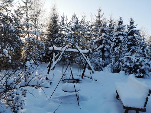 Gallery image of Domek na Skraju Wsi dostęp do jeziora UBLIK in Konopki Wielkie