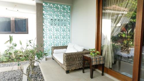 Χώρος καθιστικού στο Villa Dende Lombok