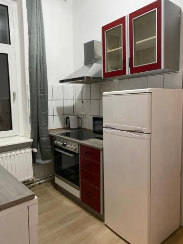 Kuchnia lub aneks kuchenny w obiekcie AT-Apartments - Hannover-Mitte