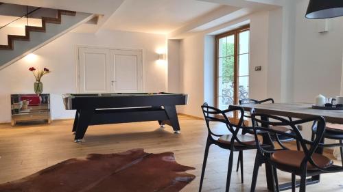 Χώρος καθιστικού στο Villa SEEhochDREI - Ferienhaus