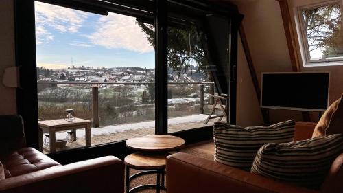Design Chalet Vulkaneifelにあるシーティングエリア