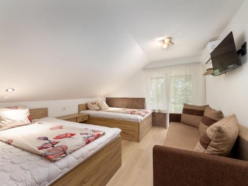 Posteľ alebo postele v izbe v ubytovaní Holiday Home Lampion by Interhome